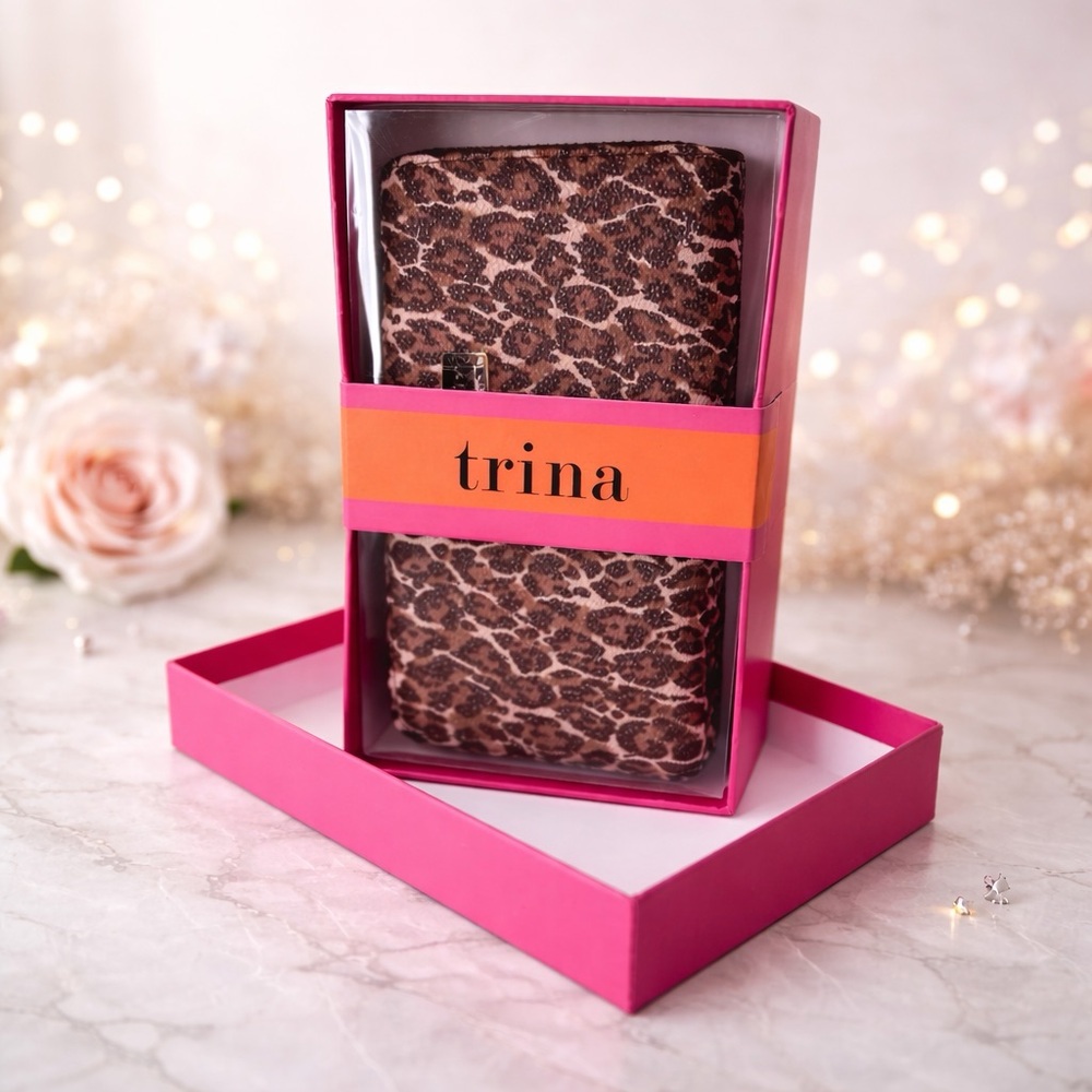 Trina Turk Leopard Print Wallet